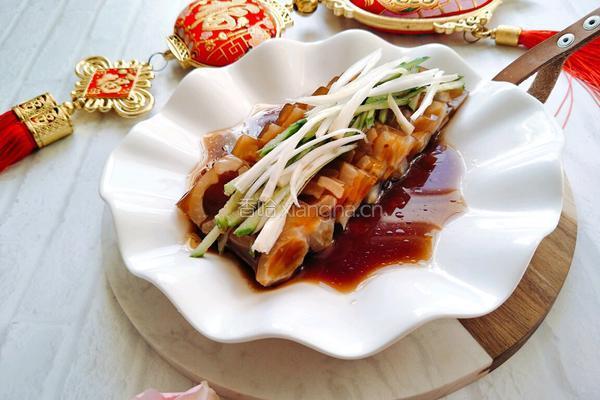 凉拌肉皮冻的做法图解12