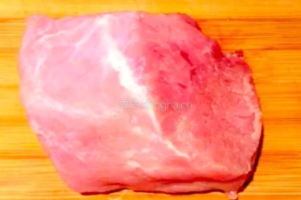 自制肉松的做法图解1