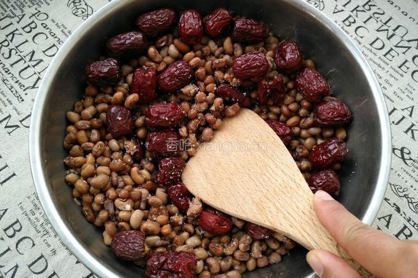 江豆红枣包的做法图解7
