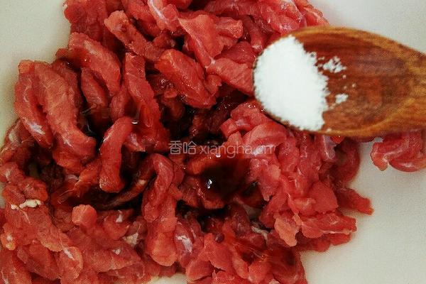 辣椒炒牛肉的做法图解4