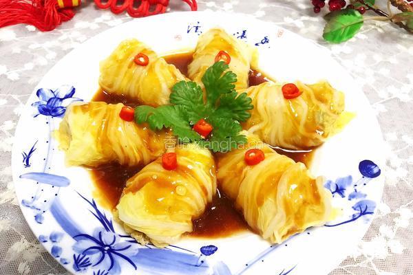 菜包肉丸的做法图解15