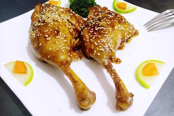 照烧鸭腿的做法图解13