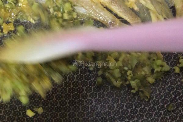 雪菜煎黄鱼的做法图解7