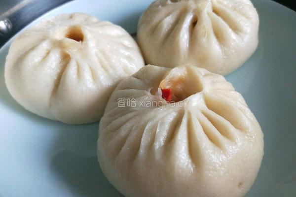 新文美食 胡萝卜羊肉包子的做法图解11