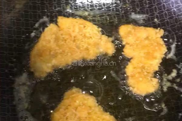 面包糠龙利鱼饼的做法图解7