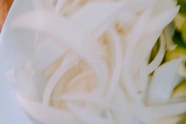 家常炒年糕的做法图解4