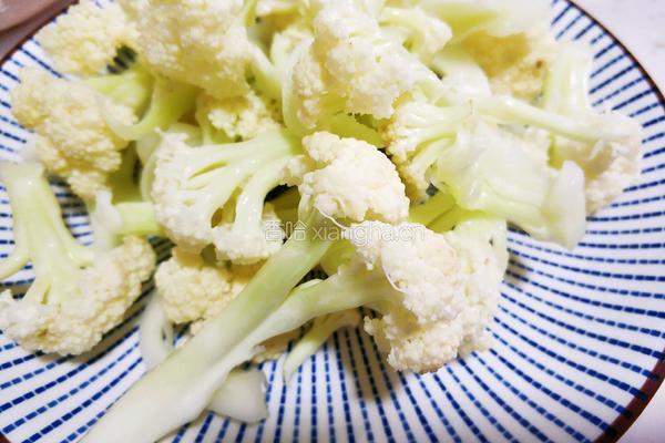干煸菜花的做法图解4
