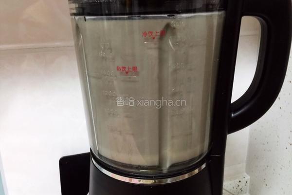 黑豆黑芝麻浆（破壁机版）的做法图解7