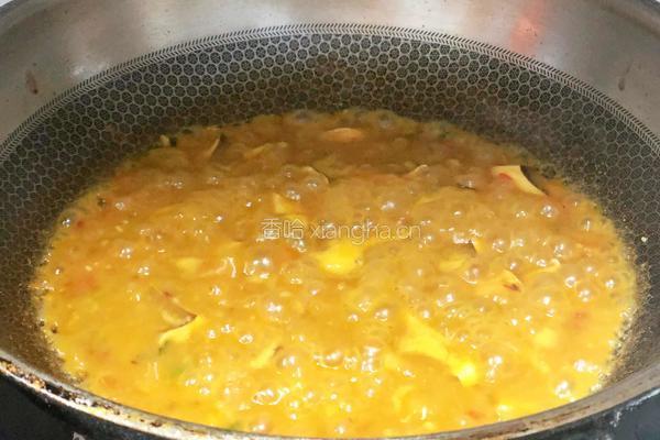 新素食-咖喱蘑菇面的做法图解6