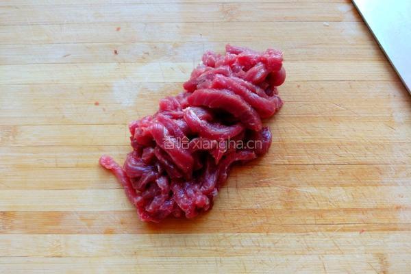 小炒牛肉的做法图解2