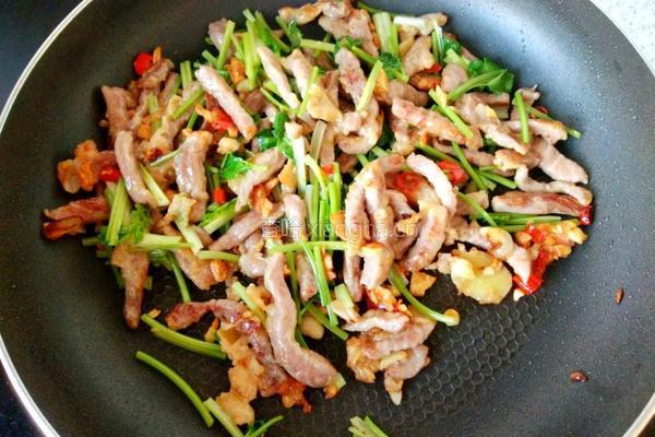 小炒牛肉的做法图解7