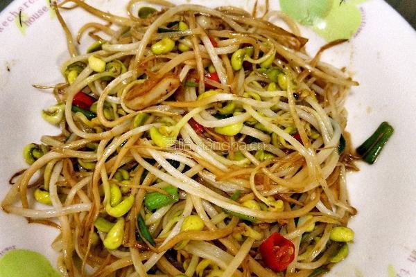 香辣豆芽菜的做法图解13