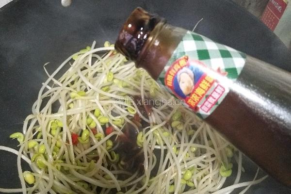 香辣豆芽菜的做法图解8