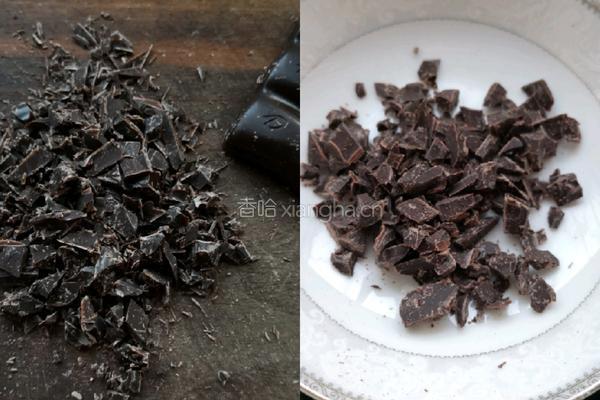 核桃巧克力饼干的做法图解2
