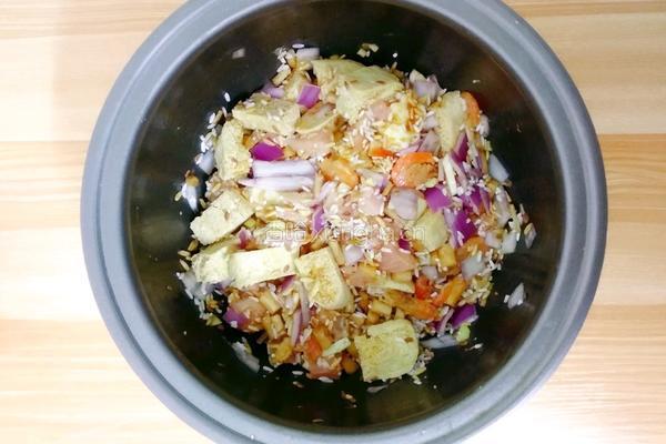 牛奶合菜饭的做法图解3