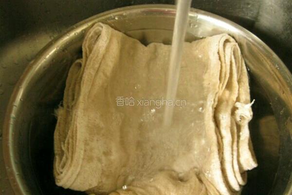 自作豆腐皮的做法图解8