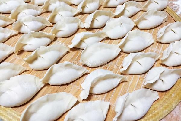 猪肉秋葵馅水饺的做法图解13