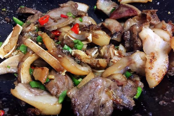 回锅猪头肉的做法图解10