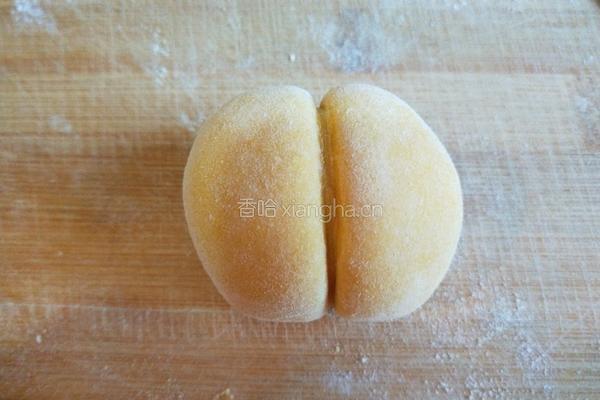 新文美食 南瓜玫瑰细沙包的做法图解16
