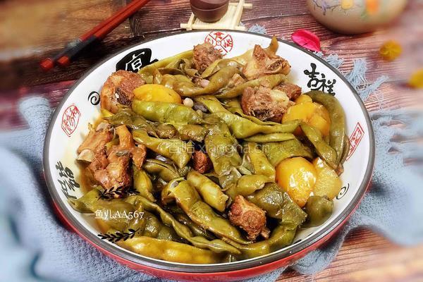 排骨土豆炖豆角的做法图解17