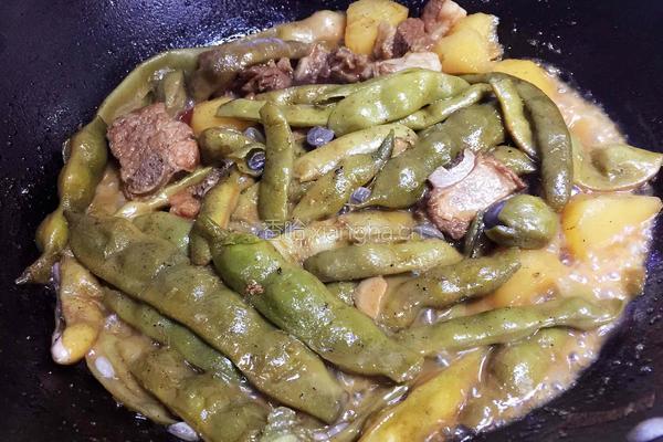 排骨土豆炖豆角的做法图解16