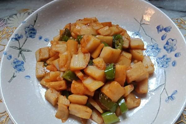 辣炒藕丁的做法图解10