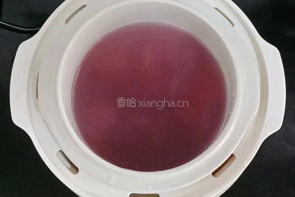 紫薯山药粥 (宝宝辅食）的做法图解5