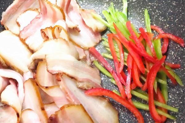 四川—核桃花炒腊肉的做法图解10