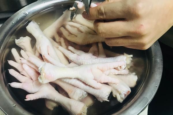 卤鸡爪的做法图解1