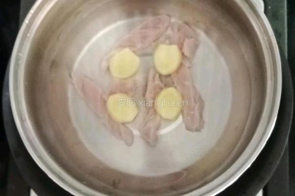 西蓝花山药瘦肉粥 (宝宝辅食）的做法图解3