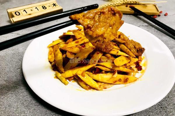 辣炒竹笋肉的做法图解20