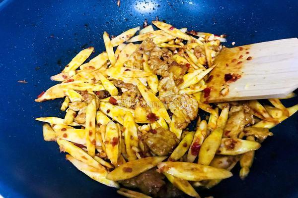 辣炒竹笋肉的做法图解18