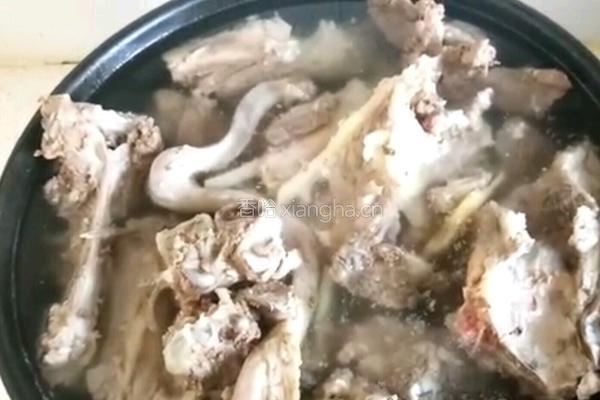 在家熬羊汤的做法图解6