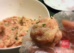 莲藕珍珠肉丸的做法图解4
