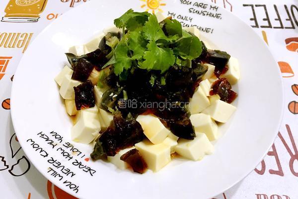 皮蛋拌豆腐的做法图解6