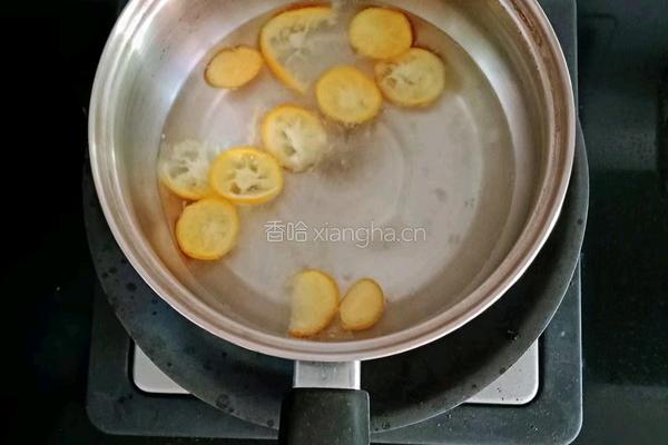 金桔雪梨粥 (宝宝辅食）的做法图解4