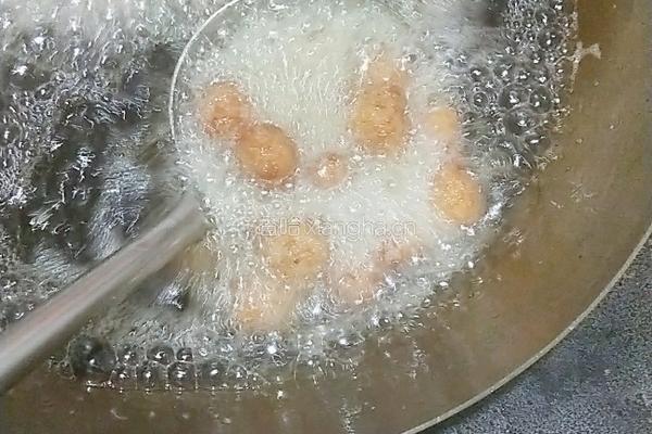 干炸丸子的做法图解5