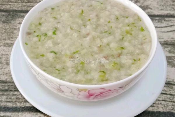 芹菜猪肝粥 (宝宝辅食）的做法图解11