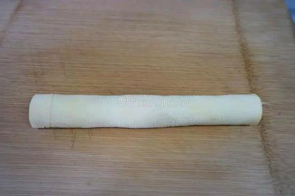 豆腐皮素菜卷的做法图解6