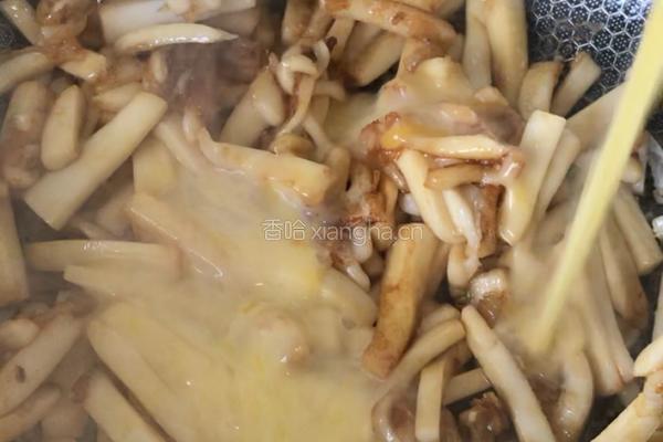 鸡蛋炒年糕的做法图解10