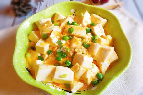 咸蛋黄豆腐的做法图解13
