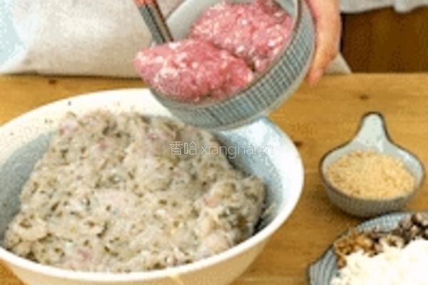年年有鱼之煎酿鲮鱼的做法图解7