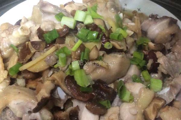 粤菜一虫草花香菇红枣鸡的做法图解7