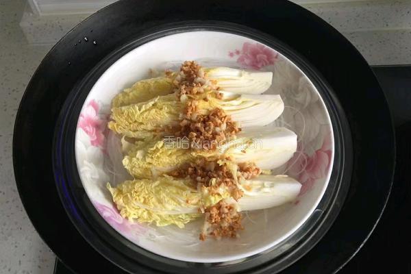 ＃东北＃蒜蓉粉丝蒸娃娃菜的做法图解8