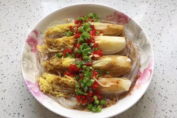 ＃东北＃蒜蓉粉丝蒸娃娃菜的做法图解10