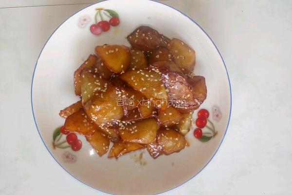 拔丝土豆的做法图解10