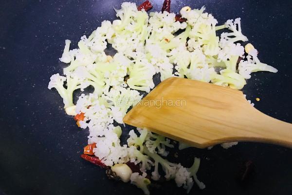 孜然菜花的做法图解7