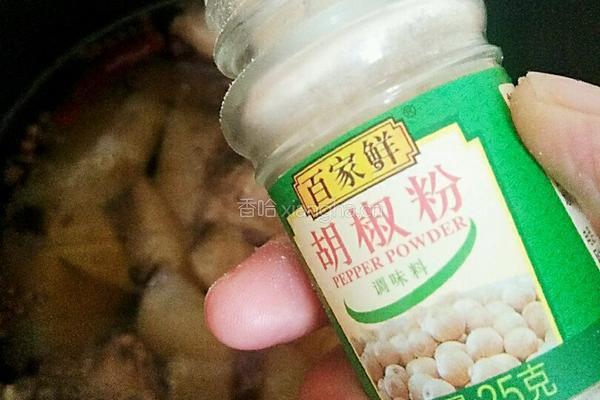 羊蝎子炖萝卜的做法图解11