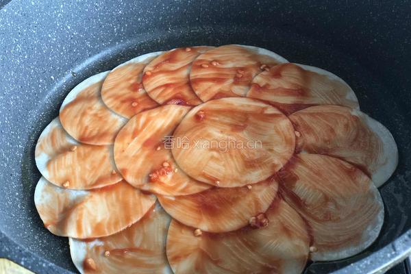 素食-素披萨 （饺子皮）的做法图解5