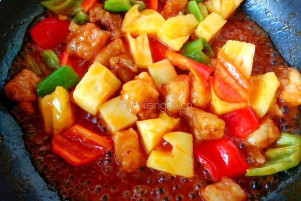 河北菠萝咕噜肉的做法图解7